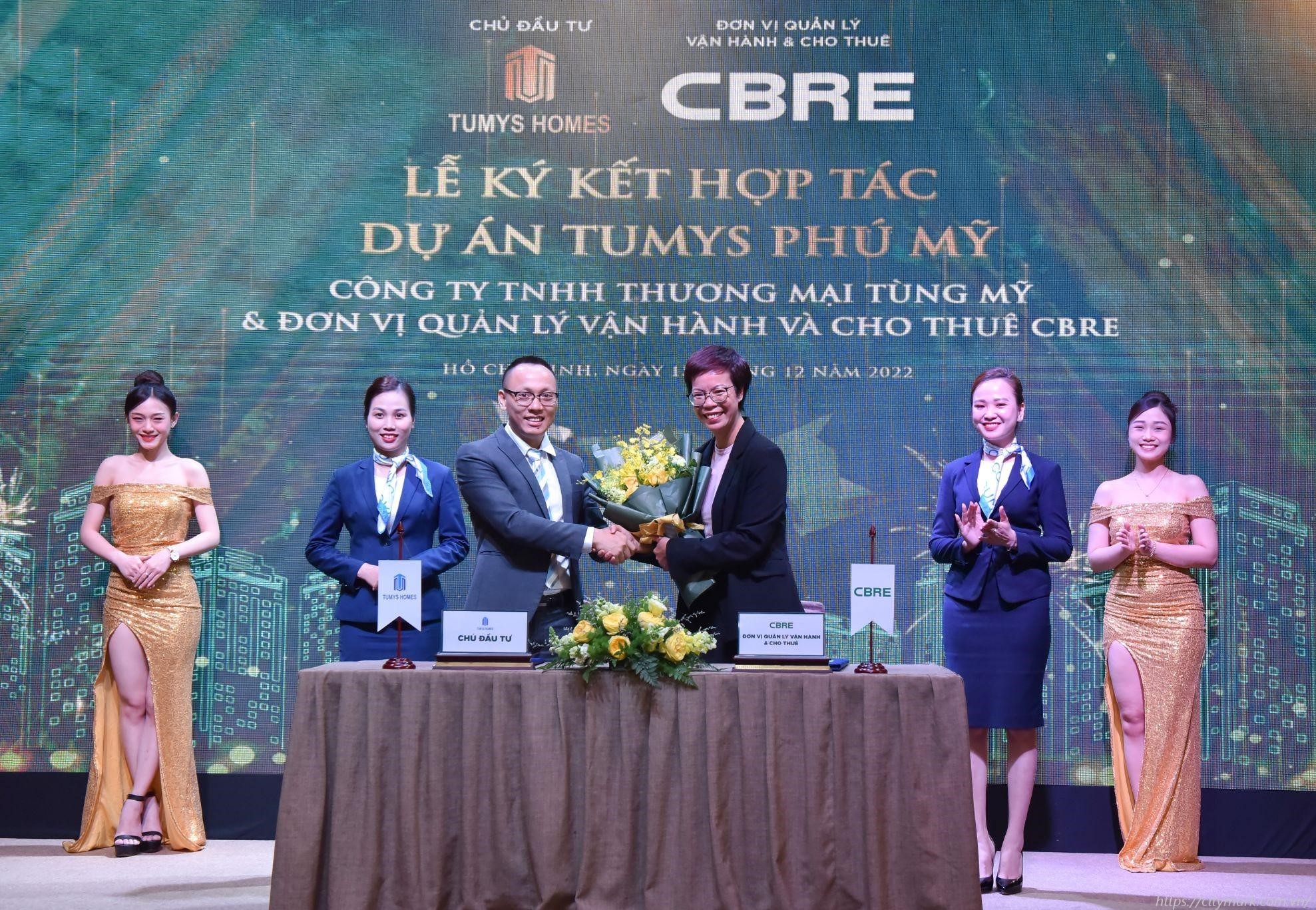 CĐt Tùng Mỹ Kí Kết Hợp Tác Với Cbre