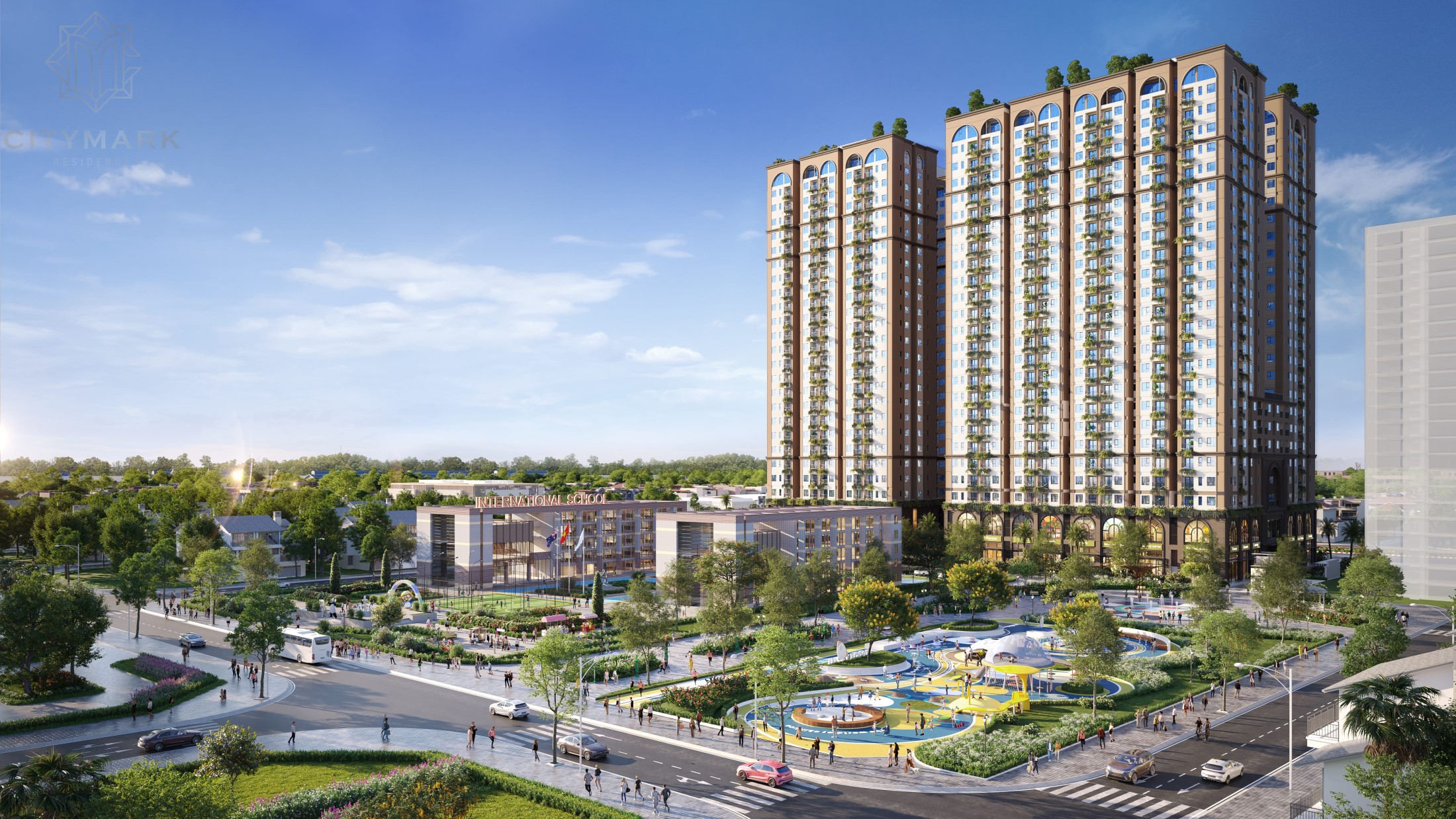 Citymark Residence Kết Nối Công Viên Nội Khu