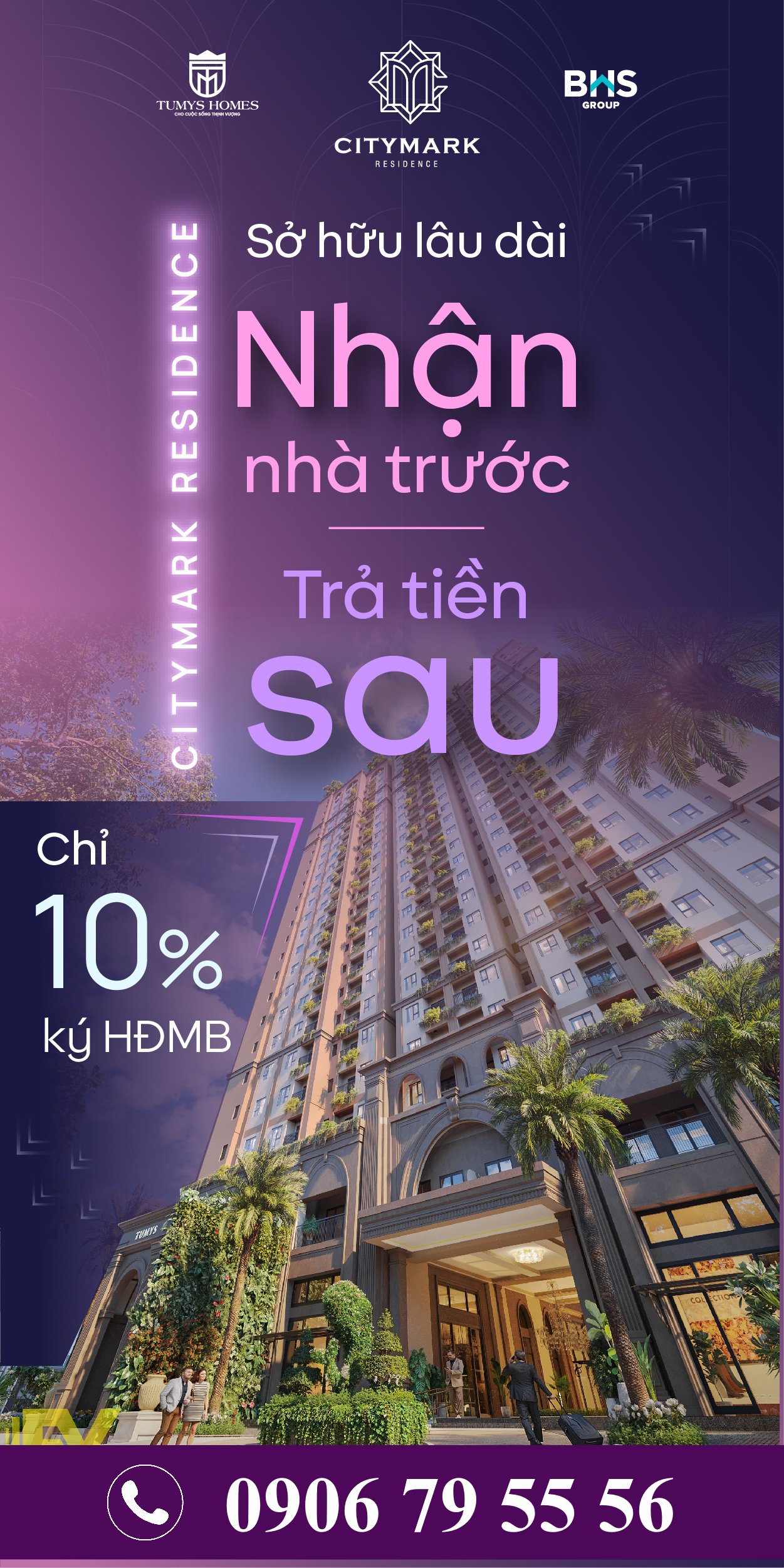 Citymark Residence Nhận Nhà Trước Trả Tiền Sau, Pháp Lý Sở Hữu Lâu Dài