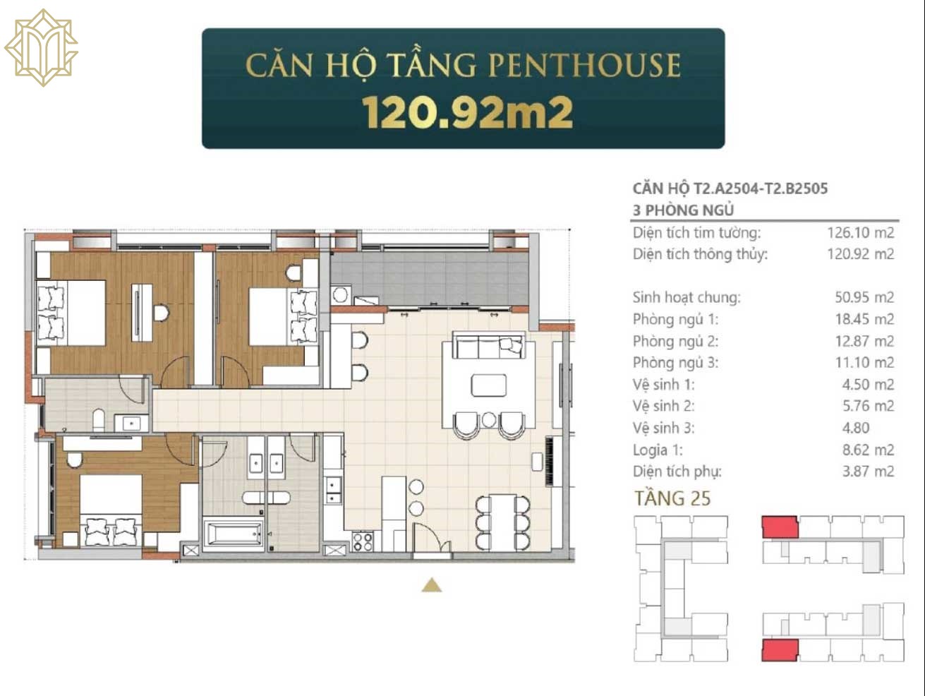 Hình ảnh Thiết Kế Căn Hộ Citymark Residence_penthouse