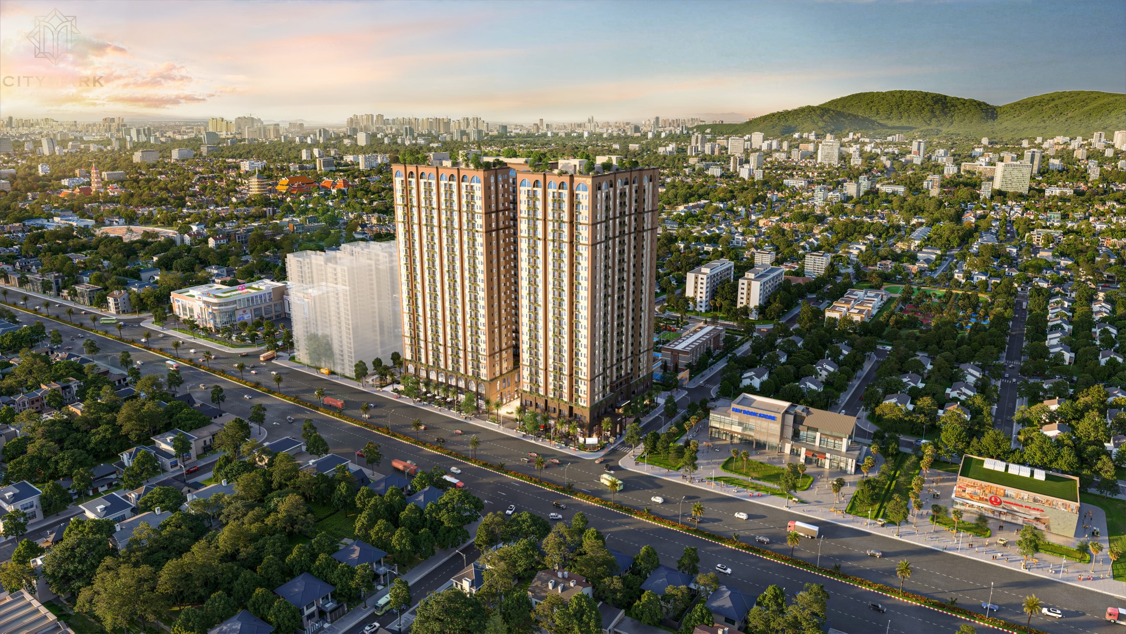 Phối Cảnh Tổng Thể Dự án Căn Hộ Citymark Residence