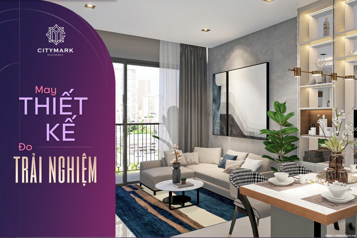 Thiết kế Citymark Residence đẳng cấp song hành