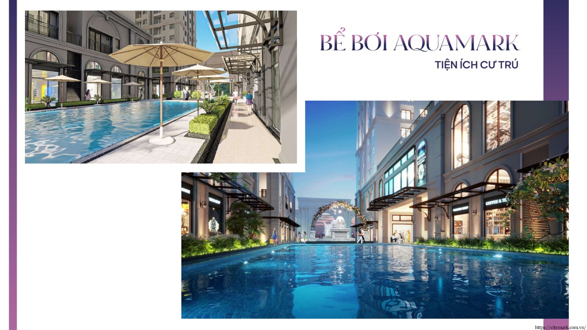 Tiện ích Citymark Residence - Bể Bơi Aquamark