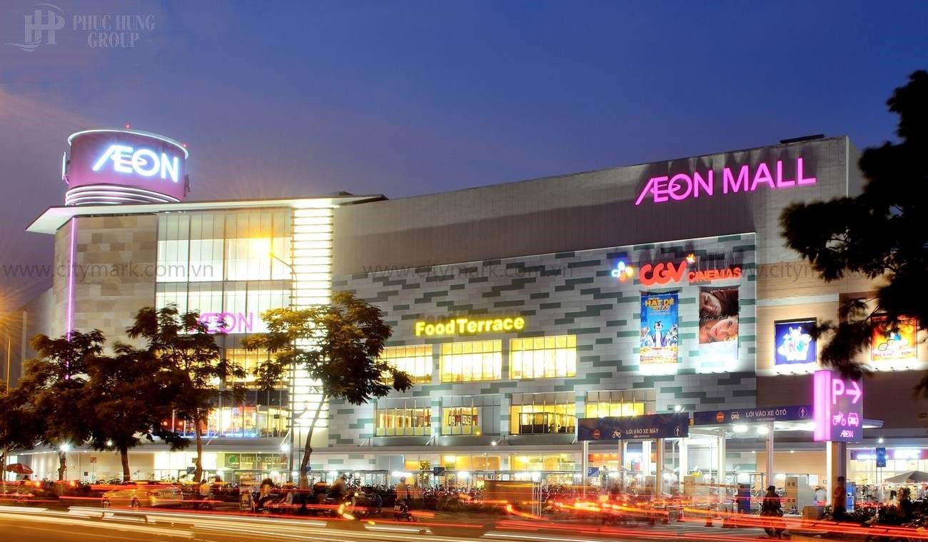 Tiện ích Ngoại Khu Dự án Hồ Gươm Xanh - Aeon Mall Bình Dương