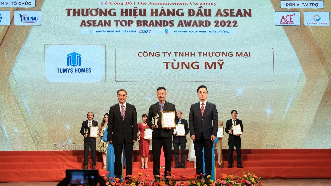 Tùng Mỹ Tumys Homes Vinh Dự Là 1 Trong 10 Doanh Nghiệp Hàng đầu Đông Nam Á